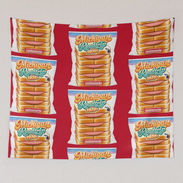 Item preview, Michigan Roadtrip | Circa 1970s designed and sold by FreshWaterWares.