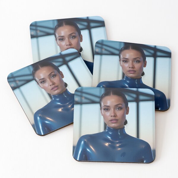 Item preview, Blue Latex Catsuit Fashion Aesthetic designed and sold by Magic-Reality.