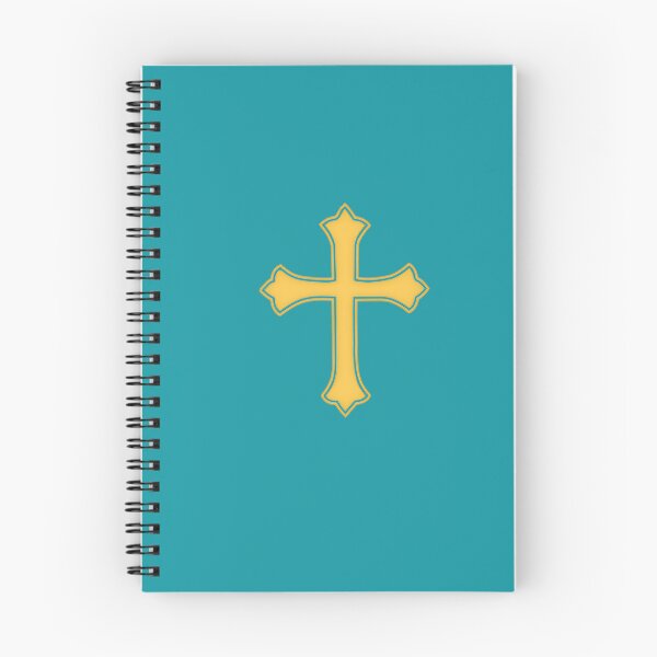 Item preview, Gold Fleury Cross - Christian Budded Cross Design designed and sold by TrexInspiration.