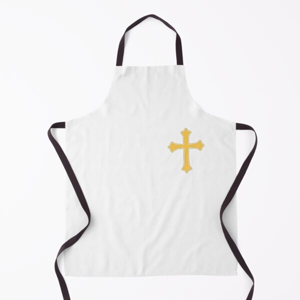 Item preview, Gold Fleury Cross - Christian Budded Cross Design designed and sold by TrexInspiration.