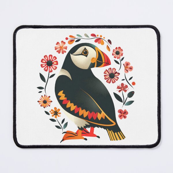 Item preview, Scandinavian Folk Art, Atlantic Puffin designed and sold by xiao xuans.