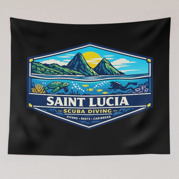Item preview, Saint Lucia Underwater Snorkeling designed and sold by scicilysimonee.