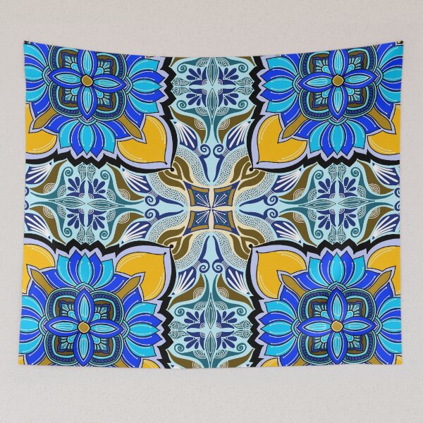 Item preview, Cobalt Talavera Mosaic designed and sold by CO10store.
