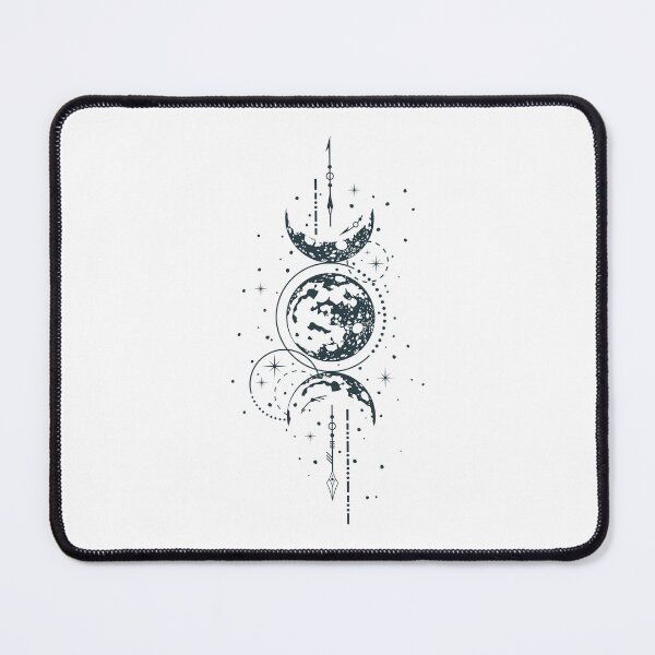 Item preview, Sacred Geometry Moon Phases Celestial Arrow Witchy Graphic designed and sold by Krasnovaovaova.