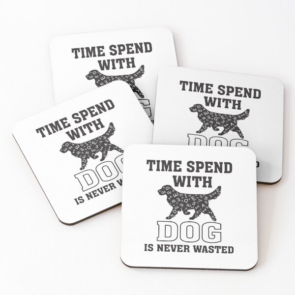 Item preview, Time Spent With Dog Is Never Wasted Shirt | Funny Dog Lover T-Shirt designed and sold by PixelDockStudio.
