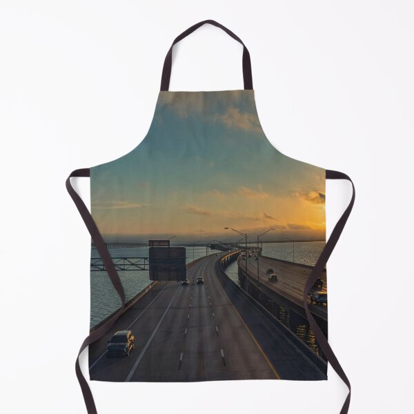 Item preview, Coastal Highway Sunrise Wall Art at Golden Hour designed and sold by Jiantmindworks.