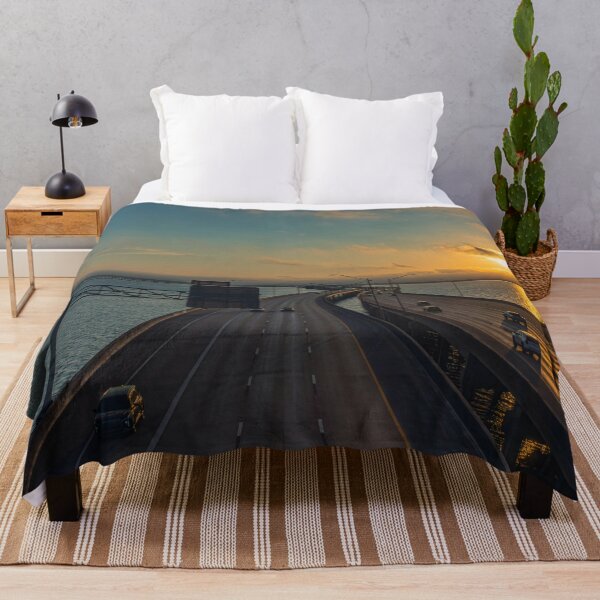 Item preview, Coastal Highway Sunrise Wall Art at Golden Hour designed and sold by Jiantmindworks.