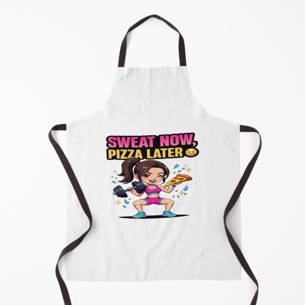 Item preview, Sweat Now, Pizza Later Funny Gym T-Shirt | Cute Fitness Girl Graphic Tee | Workout Motivation & Pizza Lover Shirt designed and sold by Sushikidsntod.