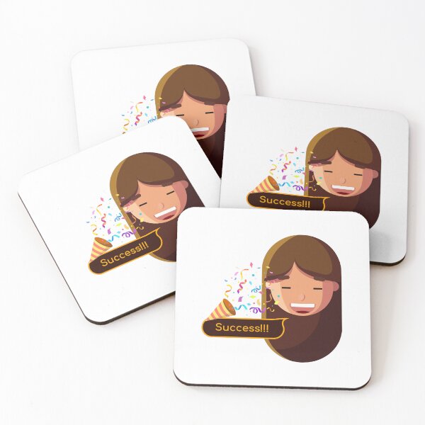 Item preview, Success! | Funny Creative Girl Sticker designed and sold by Creatory.studio.