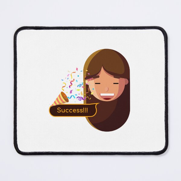 Item preview, Success! | Funny Creative Girl Sticker designed and sold by Creatory.studio.