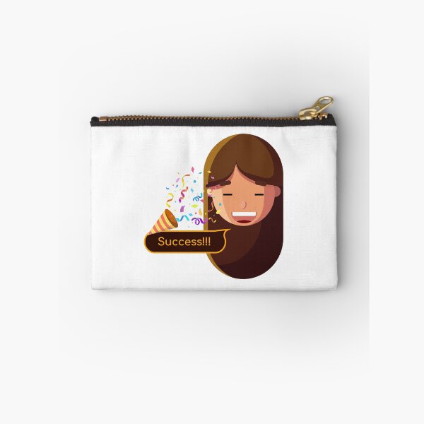 Item preview, Success! | Funny Creative Girl Sticker designed and sold by Creatory.studio.