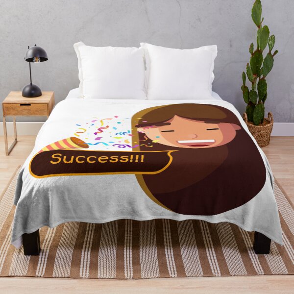 Item preview, Success! | Funny Creative Girl Sticker designed and sold by Creatory.studio.