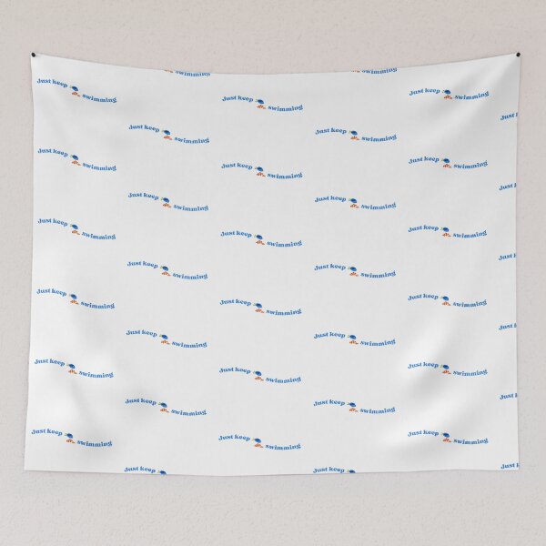 Item preview, Just keep swimming designed and sold by BingBangDesigns.