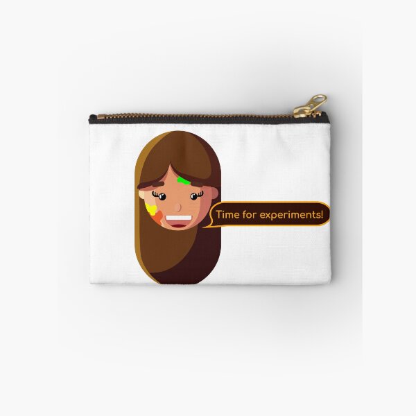 Item preview, Time for Experiments! | Funny Creative Girl Sticker designed and sold by Creatory.studio.