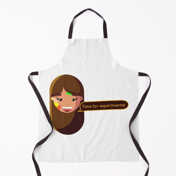 Item preview, Time for Experiments! | Funny Creative Girl Sticker designed and sold by Creatory.studio.