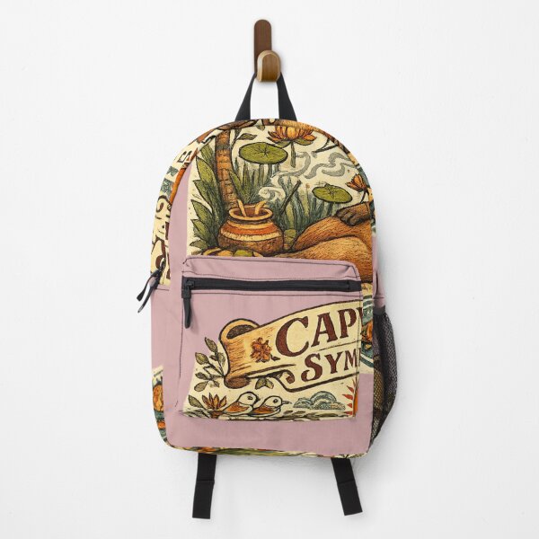 Item preview, Capybara Symphony – Cozy Folk Art Nature Music Capybara Vintage Cottagecore Illustration designed and sold by HOUSE OF TIST.