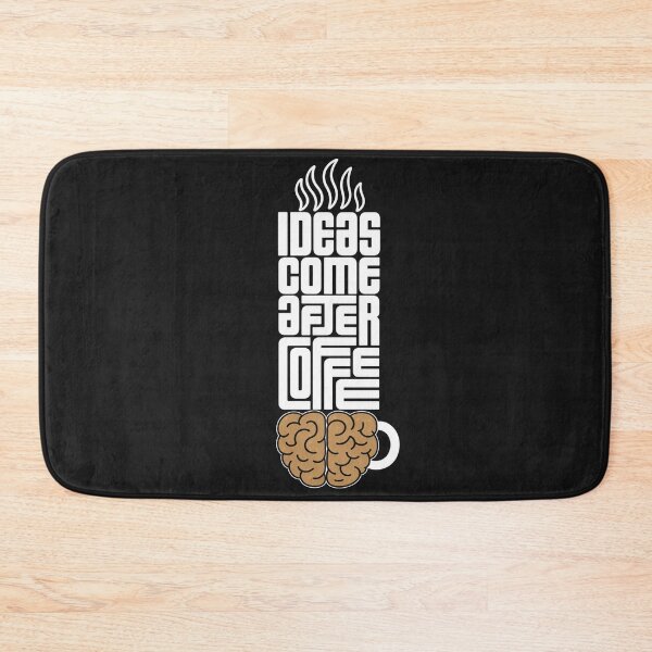 Item preview, IDEAS COME AFTER COFFEE designed and sold by OskarTrendz.