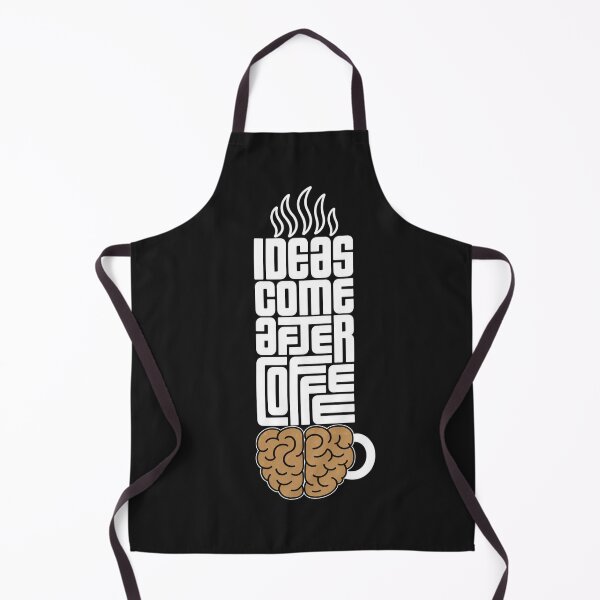 Item preview, IDEAS COME AFTER COFFEE designed and sold by OskarTrendz.