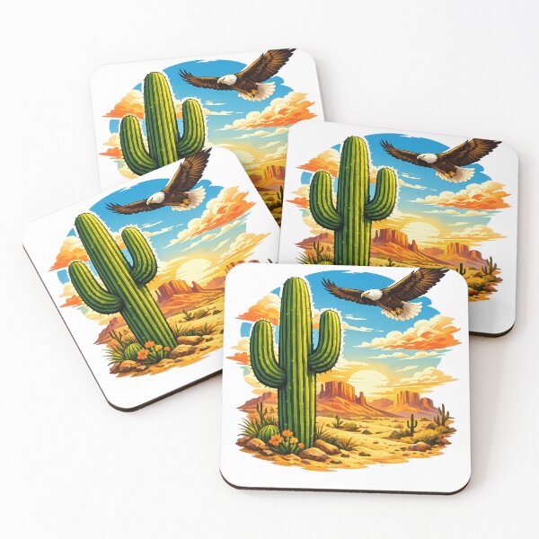 Item preview, Desert Eagle flying by cactus tshirts, phone cases, hoodies designed and sold by MixPhoneCases.