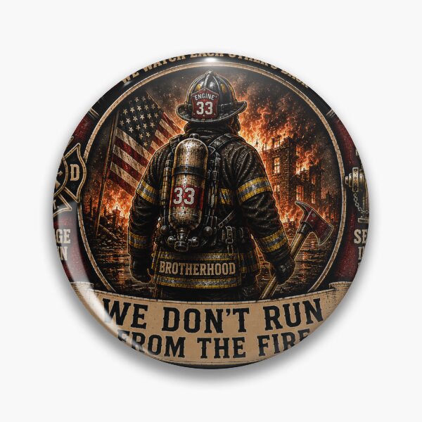 Item preview, Firefighter emblem  designed and sold by The Fire Locker.