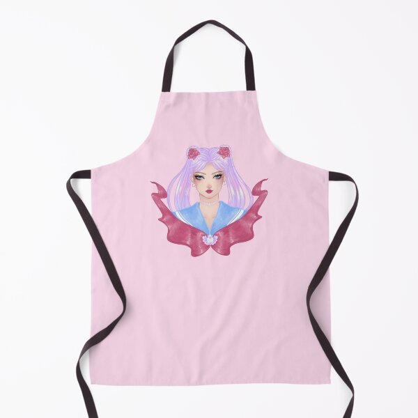 Item preview, Magical Girl Portrait Digital Artwork, Cozy Pink Aesthetic Decor & Stationery designed and sold by SpringTeaDesigns.