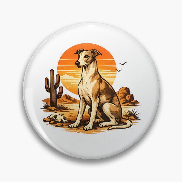 Item preview, Sunset in the Whippet Desert designed and sold by Daily Quirk.