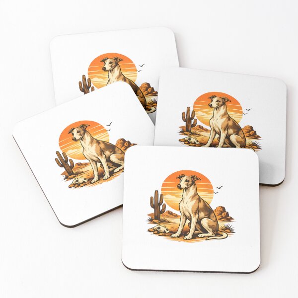 Item preview, Sunset in the Whippet Desert designed and sold by Daily Quirk.