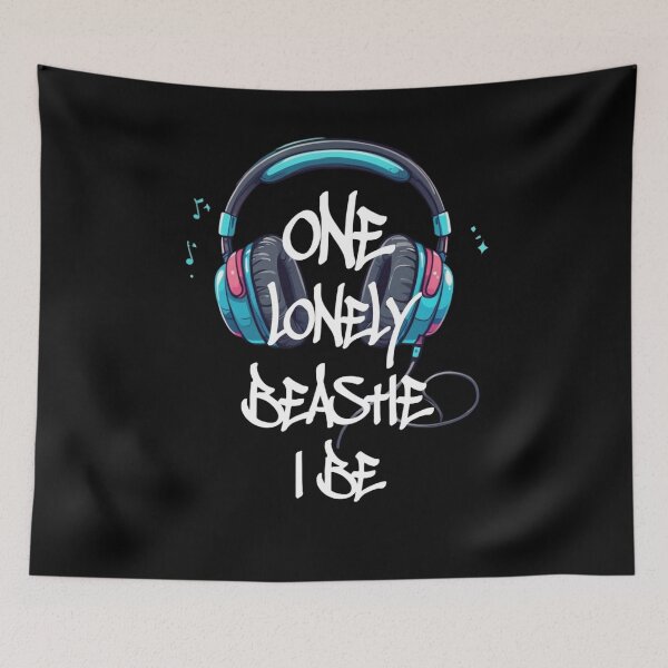 Item preview, One Lonely Beastie I Be designed and sold by TheEndDesign.