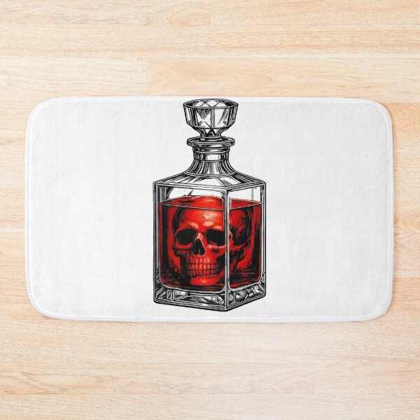 Item preview, Blood Red Skull Elixir In Crystal Decanter designed and sold by Munib320.