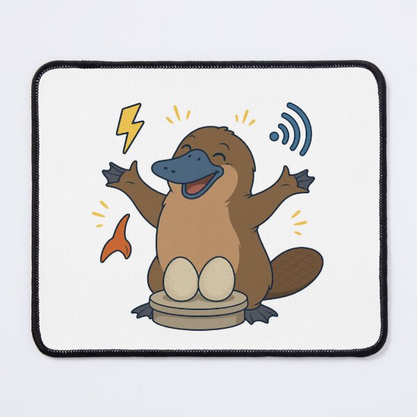 Item preview, Eggs-tra Ordinary — Platypus with Eggs Animal-pun Humor designed and sold by MOSIDRIP™.