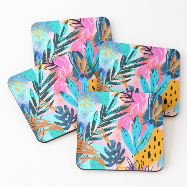 Item preview, Tropical Leaves and Leopard Print designed and sold by Soft Oddity.