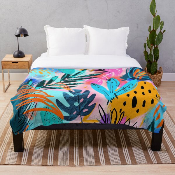 Item preview, Tropical Leaves and Leopard Print designed and sold by Soft Oddity.