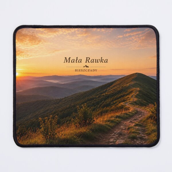 Item preview, Mała Rawka, Bieszczady | Peaceful Mountain Trail in Poland designed and sold by JMDG Studio.
