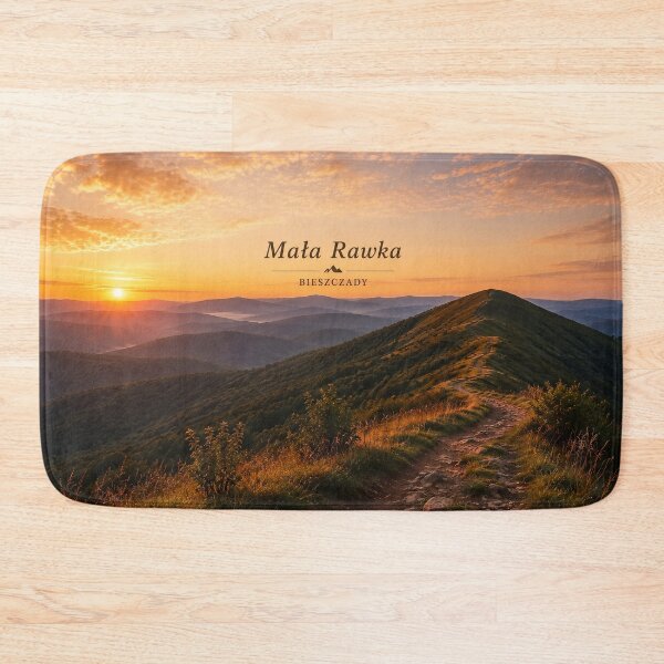 Item preview, Mała Rawka, Bieszczady | Peaceful Mountain Trail in Poland designed and sold by JMDG Studio.