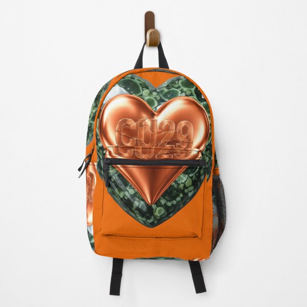 Item preview, CU29 | Copper & Chlorastrolite Michigan Heart designed and sold by FreshWaterWares.