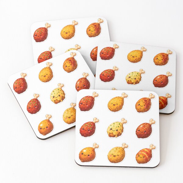 Item preview, Cute Chicken Leg Sticker Set designed and sold by ArtworkStratos.