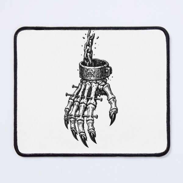 Item preview, Broken Chains Demon Skeleton Hand Dark Art designed and sold by Munib320.
