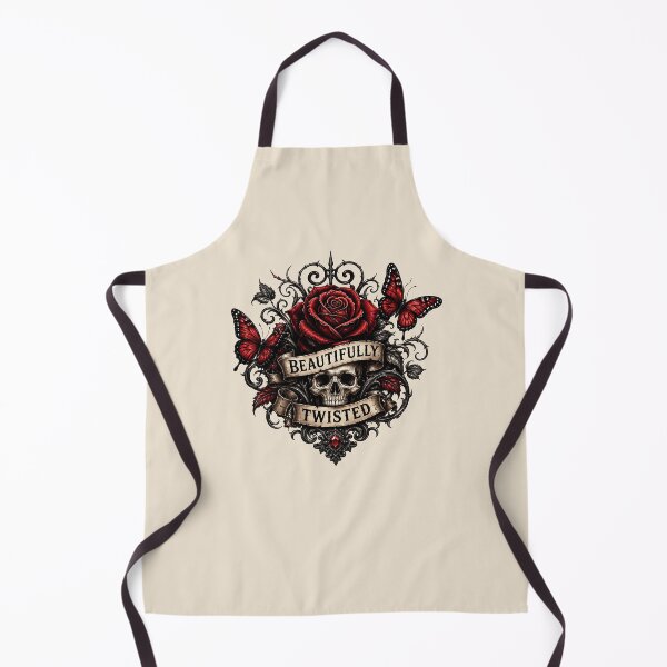 Item preview, Gothic skull and roses designed and sold by FatBirdie.