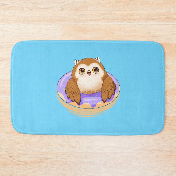 Item preview, Kawaii Owls at the Swimming Pool designed and sold by pioupiooou.