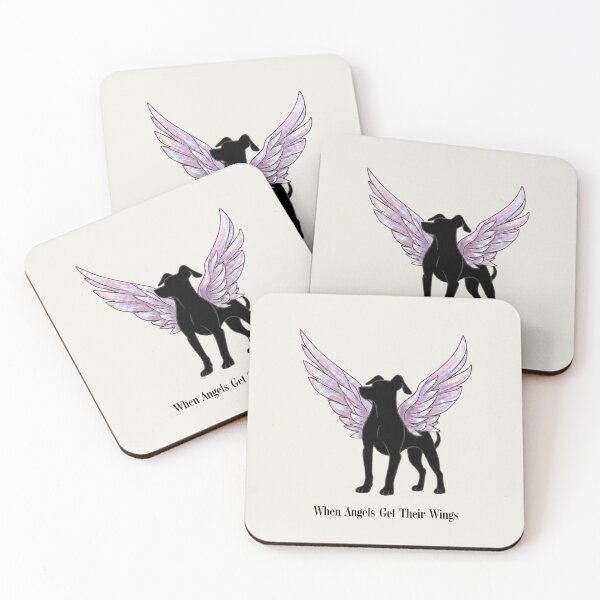 Item preview, Angel Dogs, Pet Grief, Pet Memorabilia, When Angels Get Their Wings - Design A designed and sold by AnimalVibes.