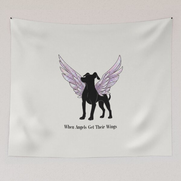 Item preview, Angel Dogs, Pet Grief, Pet Memorabilia, When Angels Get Their Wings - Design A designed and sold by AnimalVibes.