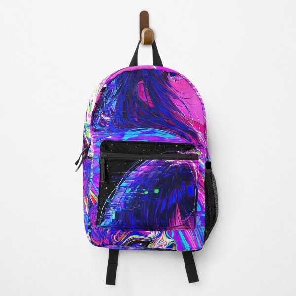 Item preview, Glitch Art Cyberpunk Anime Girl with Psychedelic Mask designed and sold by Sergii Davydenko.