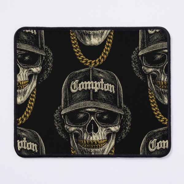 Item preview, 90s West Coast Legend Skull - Compton Rap Icon Tribute Art designed and sold by Boithabiso Mofo.