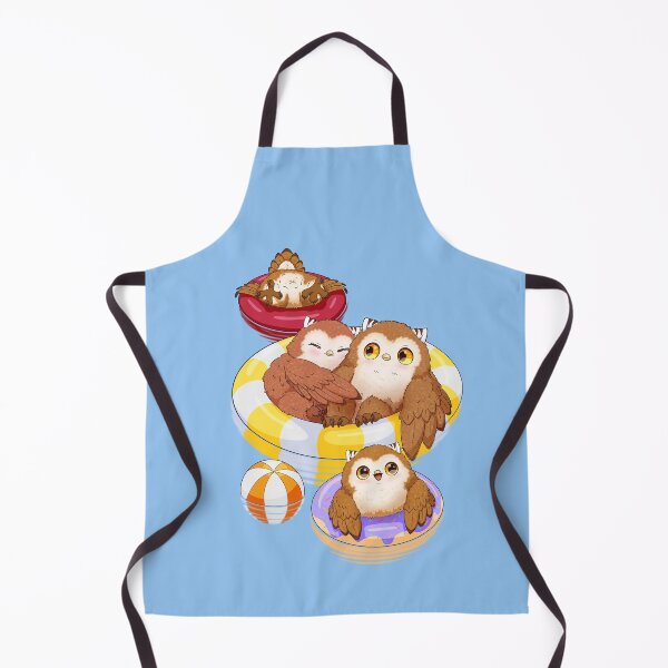 Item preview, family of owls at the pool designed and sold by pioupiooou.