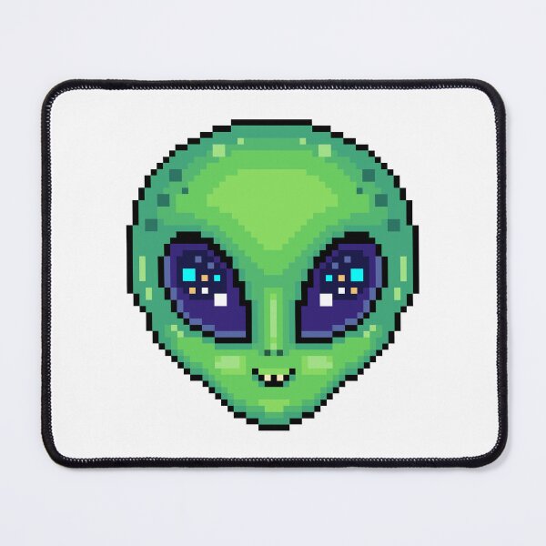 Item preview, Cute Kawaii Pixel Art Alien designed and sold by MMjs826.