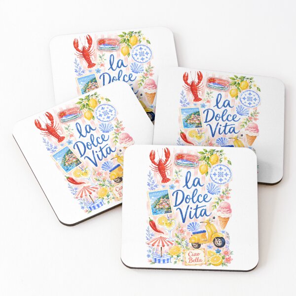 Item preview, La dolce vita, Ferragosto, italian summer beach vibe designed and sold by BARKAcreations.