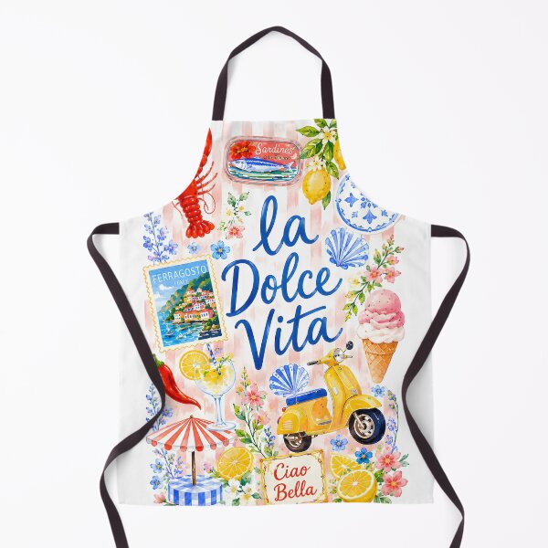 Item preview, La dolce vita, Ferragosto, italian summer beach vibe designed and sold by BARKAcreations.