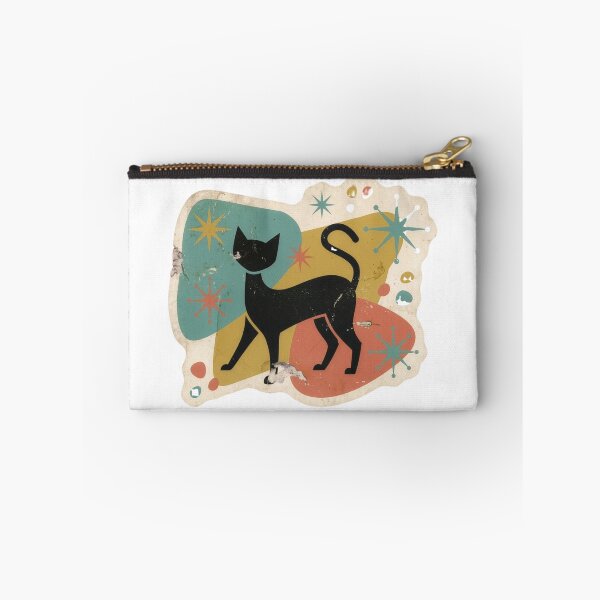 Item preview, Mid-Century Modern Black Cat - Retro Atomic Starburst designed and sold by Mr. Pawsome.