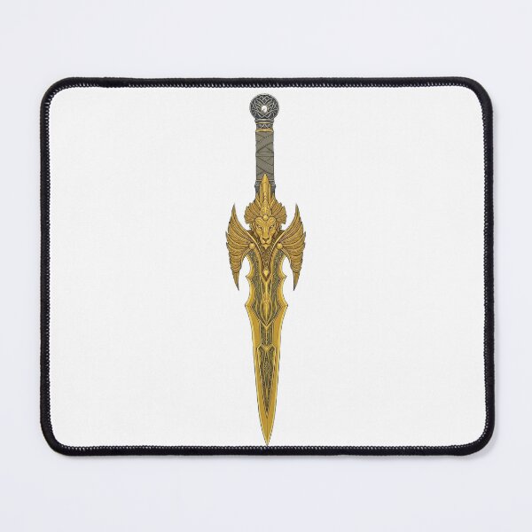 Item preview, Ornate Golden Lion Hilt Fantasy Sword Art designed and sold by Munib320.