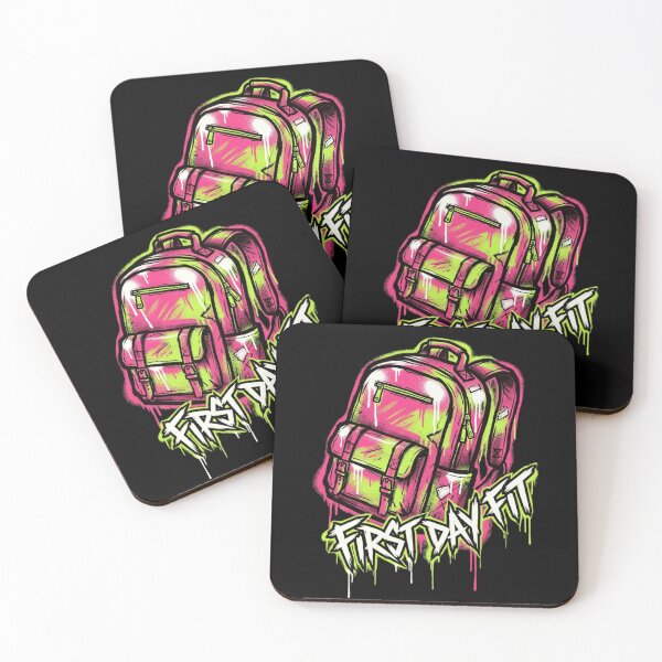 Item preview, First Day Fit Neon Graffiti Backpack Streetwear Design designed and sold by WillCraftx.